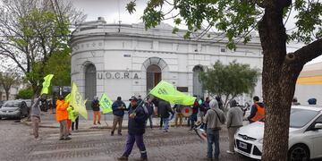 Reclamo frente a la UOCRA