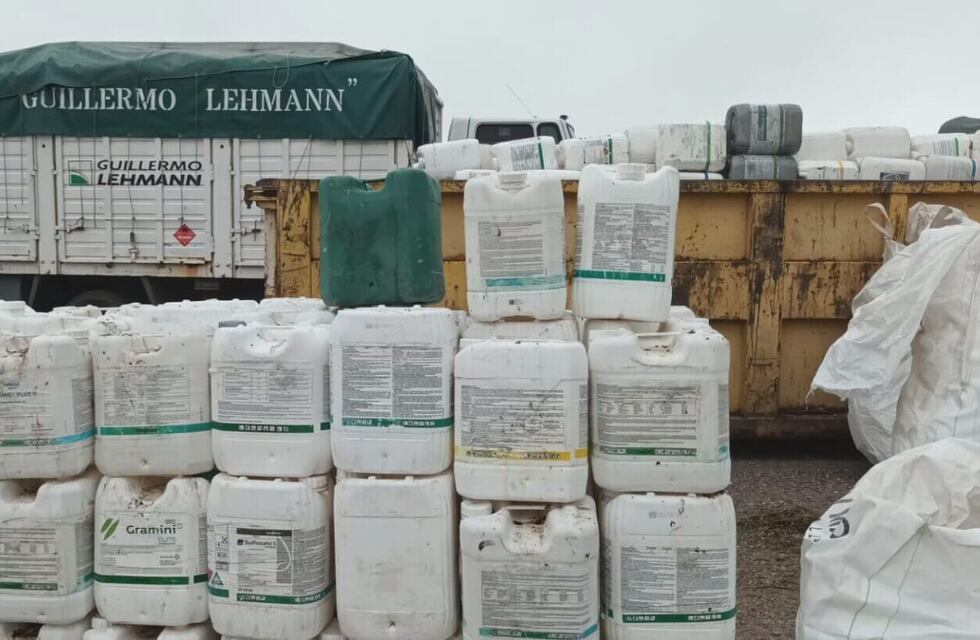 Más de 3.500 envases de fitosanitarios se recolectaron en la primera jornada desarrollada en Rafaela