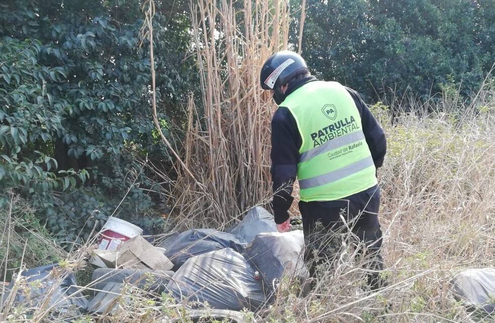 Controles por basura en lugares no permitidos