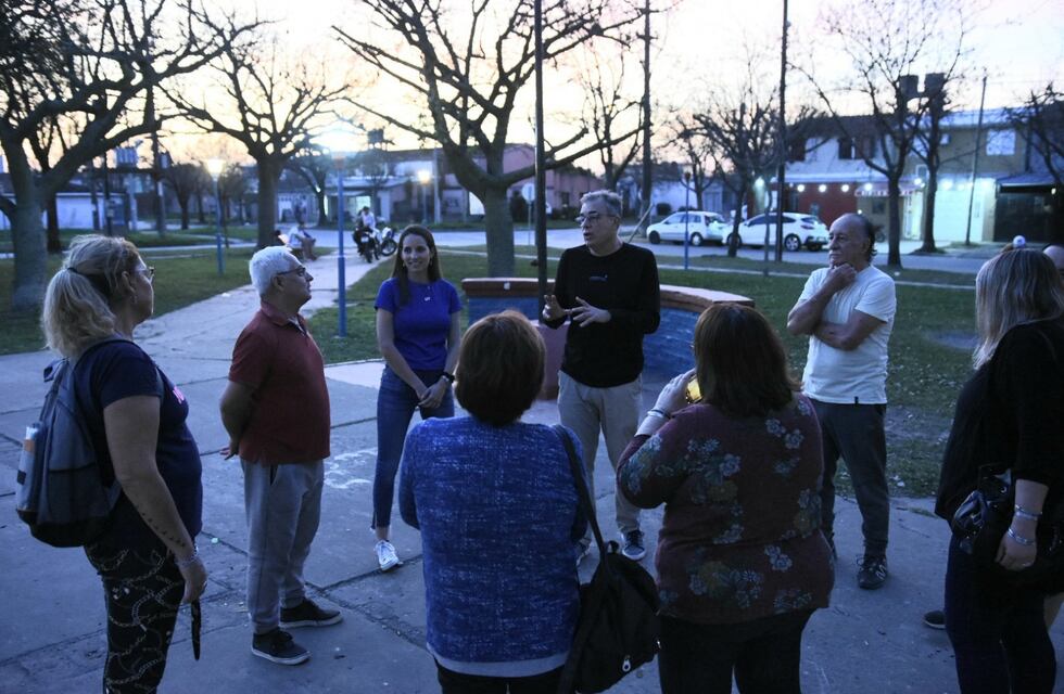 Siguen los trabajos en los espacios verdes públicos, en este caso, en el barrio Jardín