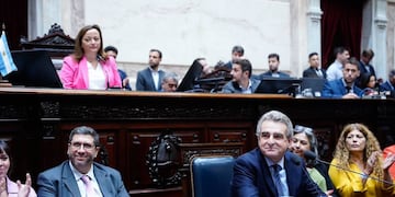 Agustín Rossi se presenta en la Cámara de Diputados por primera vez desde que asumió como jefe de Gabinete (Foto: HCDN)