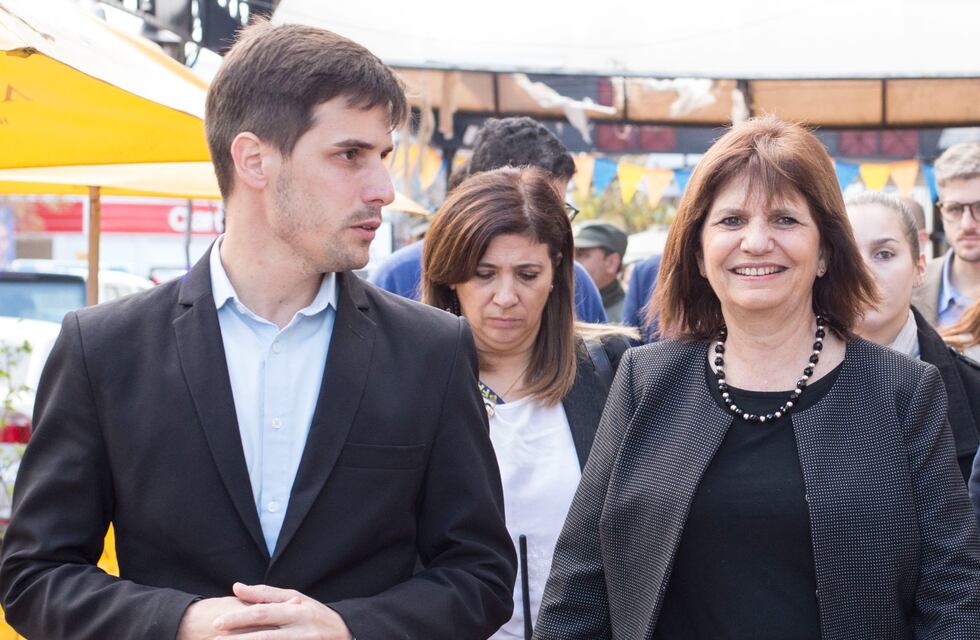 Leonardo Viotti se mostró junto a Bullrich y Losada en Rosario