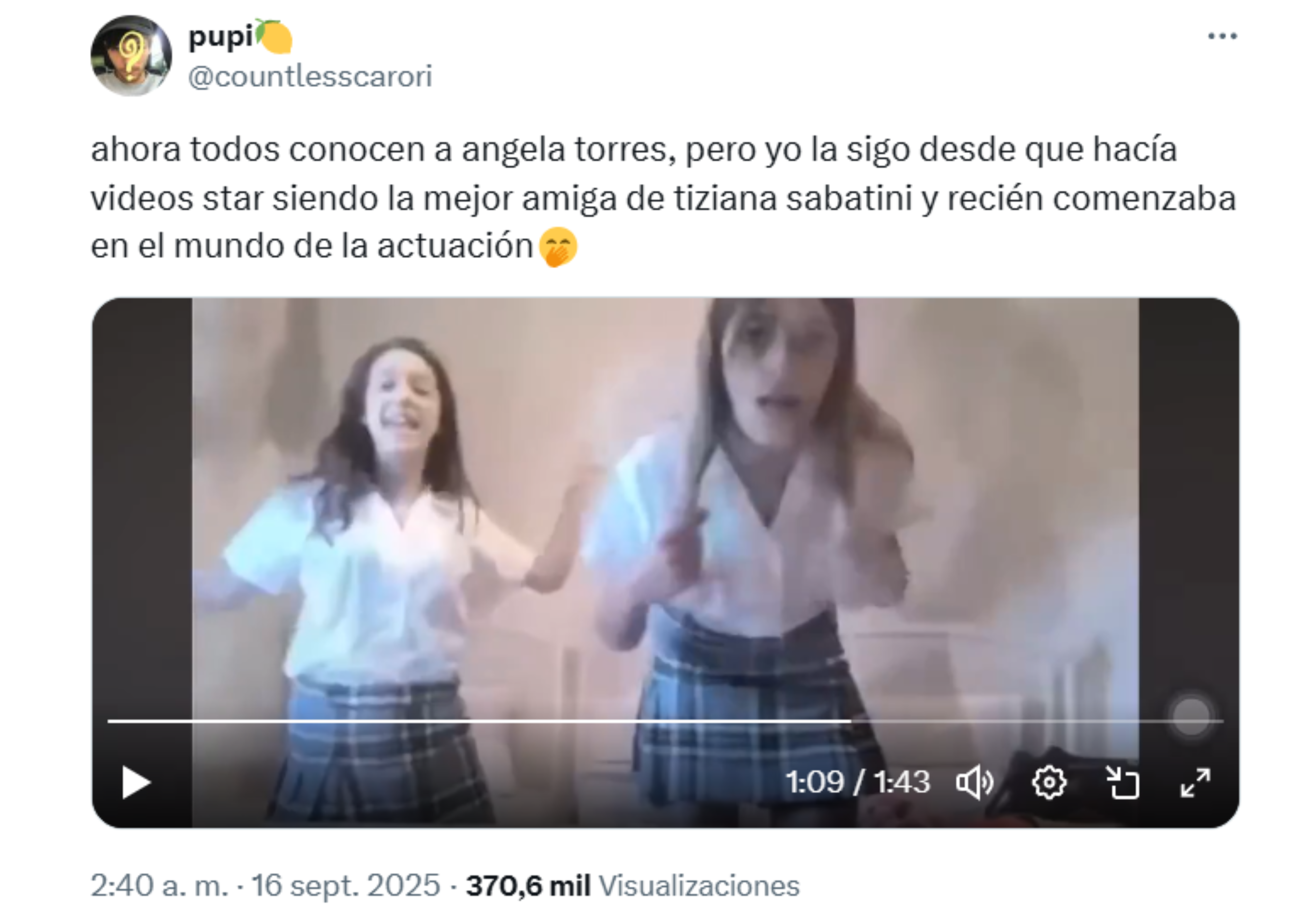 El video se hizo viral en Twitter.