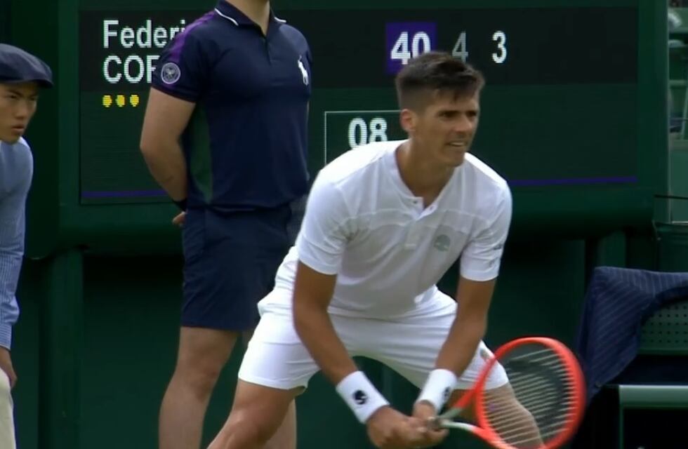 Federico Coria quedó eliminado de Wimbledon luego de un difícil debut
