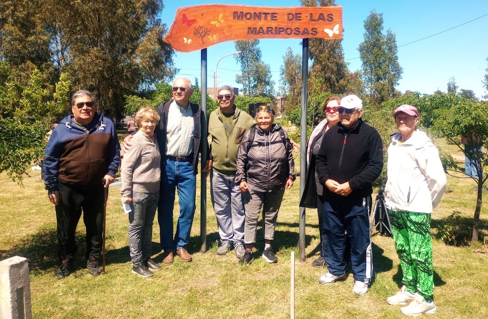 Inauguraron el “Monte de las Mariposas”, espacio recuperado y creado por los vecinos