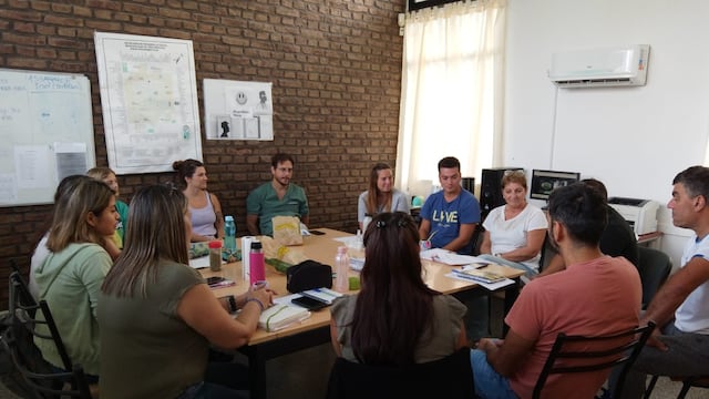 Claudia Cittadino se reunió con funcionarios de Servicio Social de Tres Arroyos