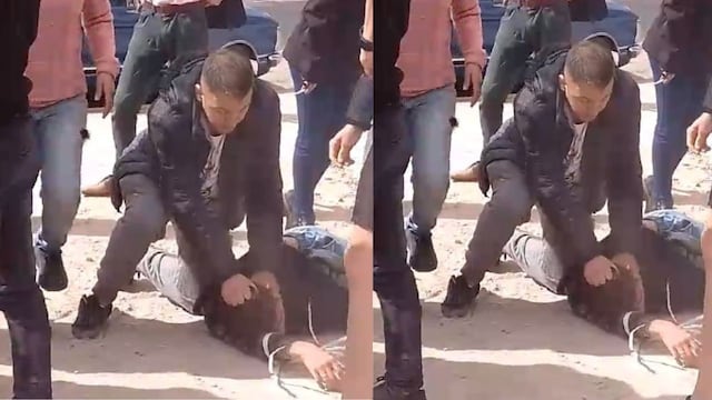 Un testigo captó la detención por mano propia en la ciudad de Córdoba.