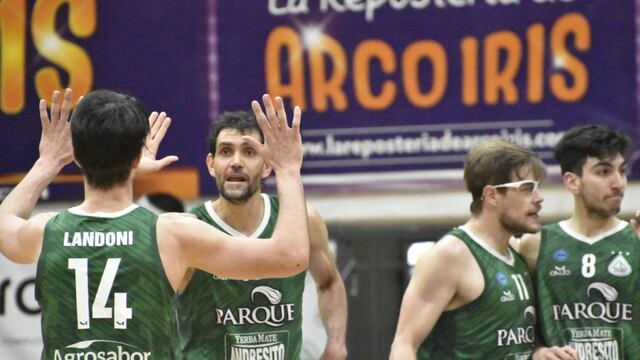 Barrio Parque festejó en casa y se adelantó 2-1 en las semifinales de Conferencia Norte ante San Isidro (Prensa Barrio Parque).