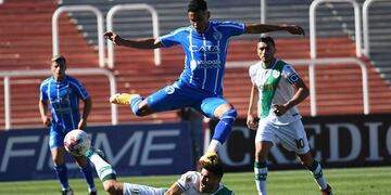 Godoy Cruz ganó ante Banfield y sigue pendiente de la clasificación a la Copa Sudamericana. Gentileza: José Gutiérrez.