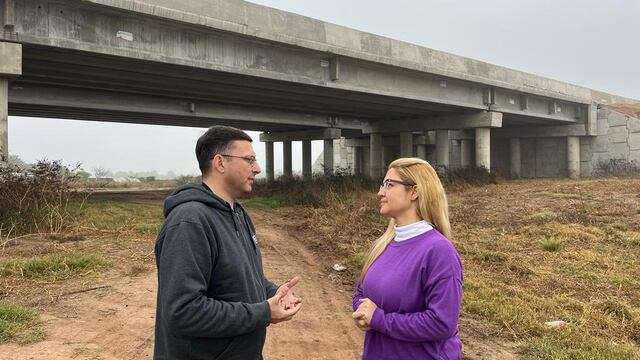 Mársico y Boidi, cerca del puente de la Variante