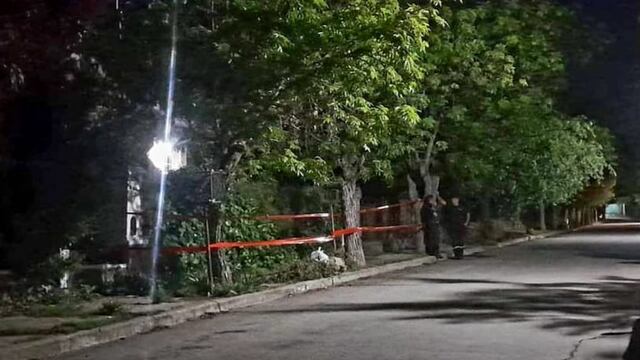 Vivienda quemada en La Cumbre