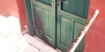 El incendio no avanzó gracias a la intervención rápida de la mujer.