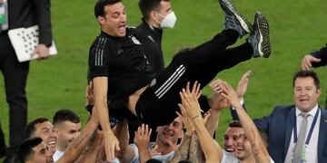 Lionel Scaloni habló sobre la conquista de la Copa América.