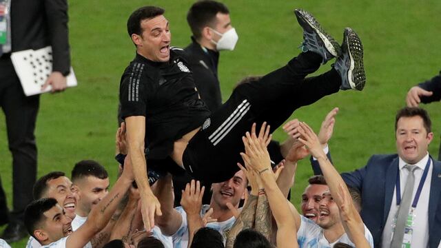 Lionel Scaloni habló sobre la conquista de la Copa América.