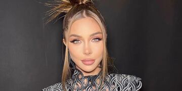 Romina Malaspina deslumbó desde la playa