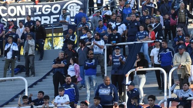 Falleció un hincha de Independiente Rivadavia de Mendoza tras el partido de Copa Argentina en San Luis. / José Gutiérrez ( Los Andes).