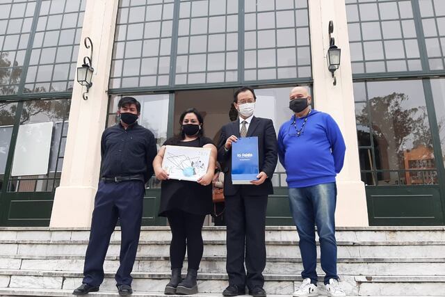 Visita del embajador de Japón, Takahiro Nakamae, al Hotel Edén de La Falda.
