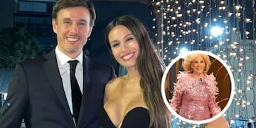 La llamativa respuesta de Roberto García Moritán cuando Mirtha Legrand le dijo "el marido de Pampita"