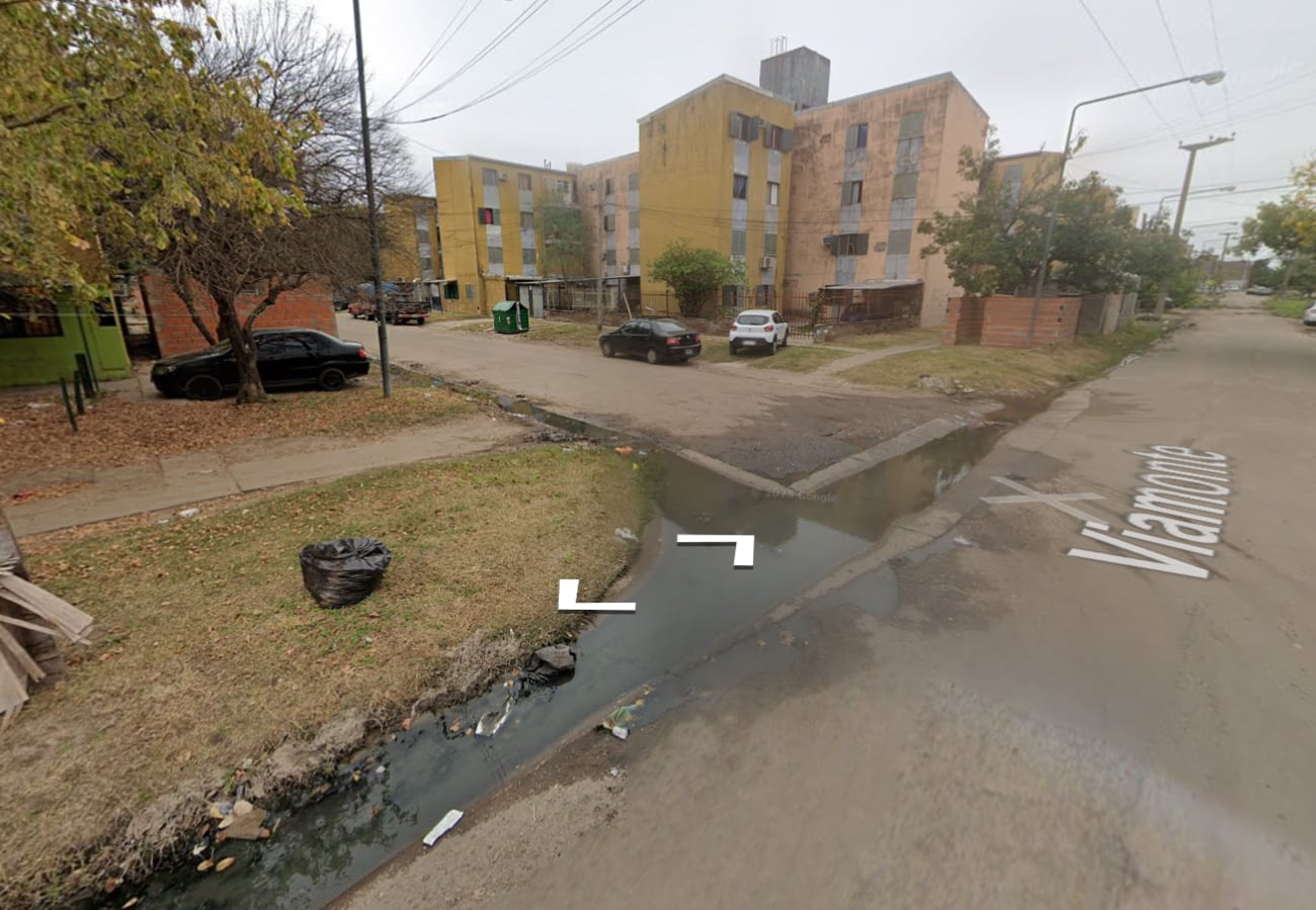Viamonte al 7200, zona oeste de Rosario.