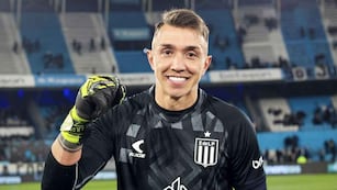 Fernando Muslera, uno de los héroes de Estudiantes que fue campeón del Clausura en una final ante Racing