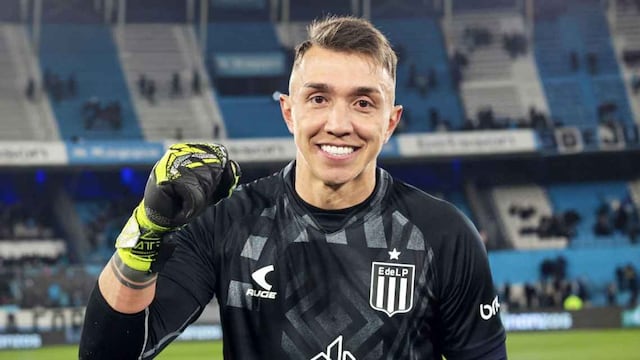 Fernando Muslera, uno de los héroes de Estudiantes que fue campeón del Clausura en una final ante Racing