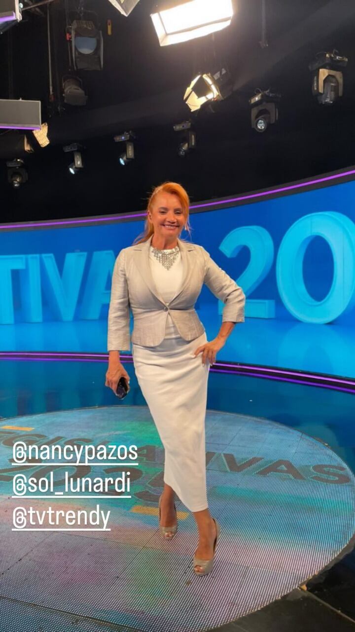 Nancy Pazos alucinó a sus seguidores con un look mega ajustado y dio cátedra de estilo