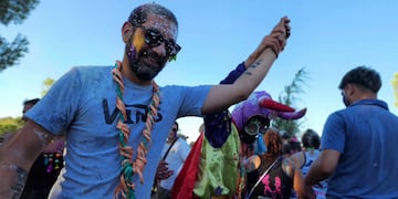Desentierro del Carnaval Jujeño en el parque San Martín