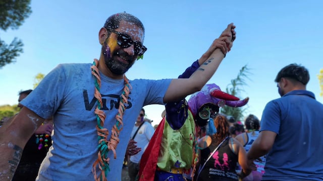 Desentierro del Carnaval Jujeño en el parque San Martín