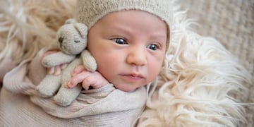 Luca Cubero, el hijo de Mica Viciconte y Fabián Cubero.