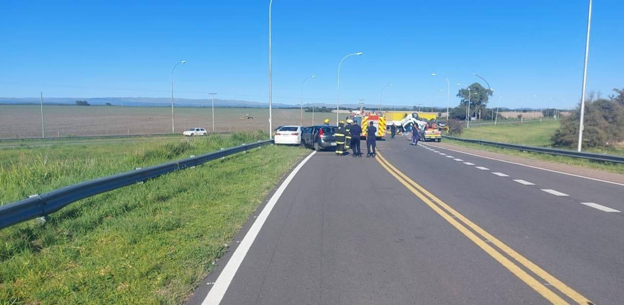 Choques en la ruta 60. (Policía)