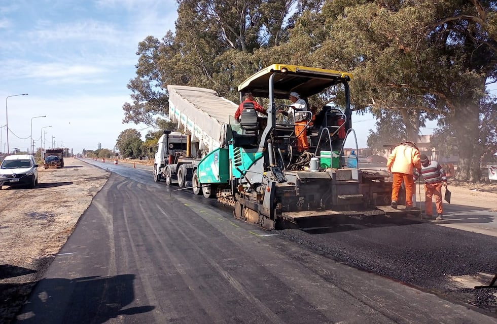 La pavimentación de la ruta entre Colonia Margarita y María Juana tiene un avance del 23%