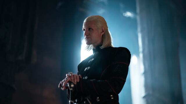 Matt Smith como Daemon Targaryen en "La casa del dragón". Foto: web.