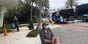 Ileana Monteagudo, sobreviviente del derrumbe del edificio de Miami