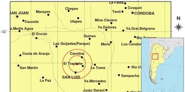 Temblor en San Luis