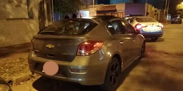Auto retenido en un operativo vial