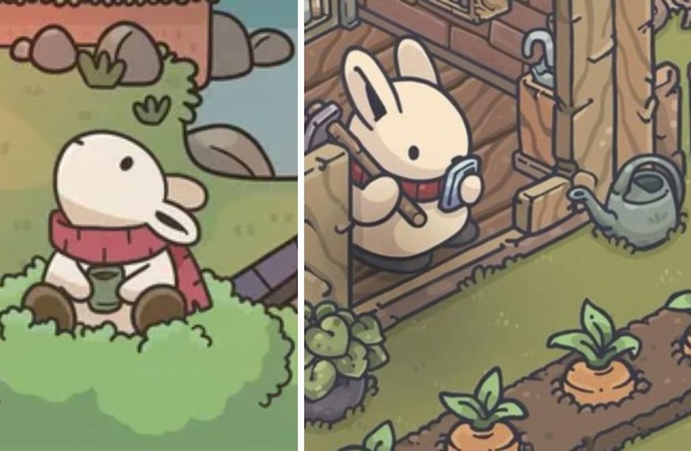 De qué se trata La odisea de Tsuki, el videojuego del conejito que es furor y que juega Emilia Mernes