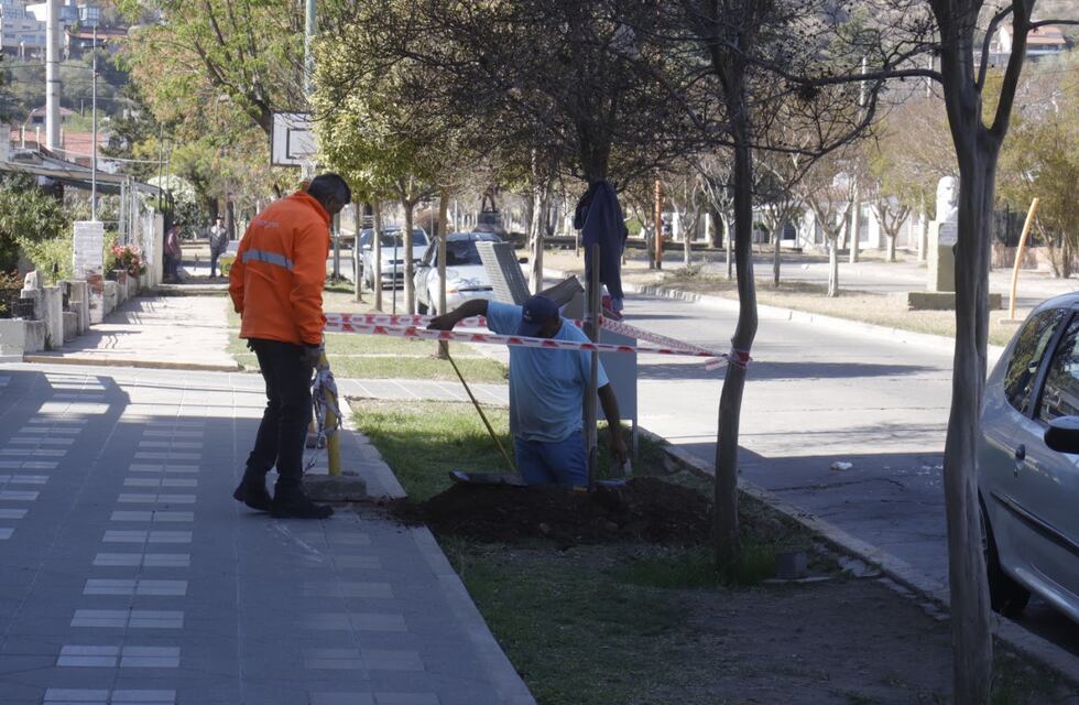 El Municipio de Carlos Paz continúa con el recambio de cañerías de agua
