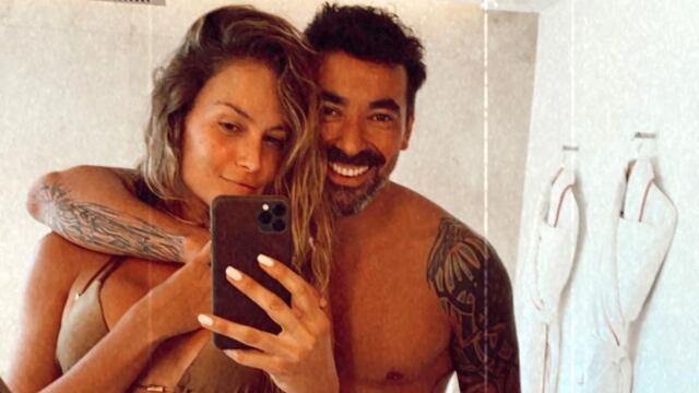 Ezequiel Lavezzi y Natalia Borges viajaron juntos por la costa de Turquía. (@natalia_borges)