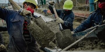 Finalizaron los trabajos de hormigonado en la calle Formosa