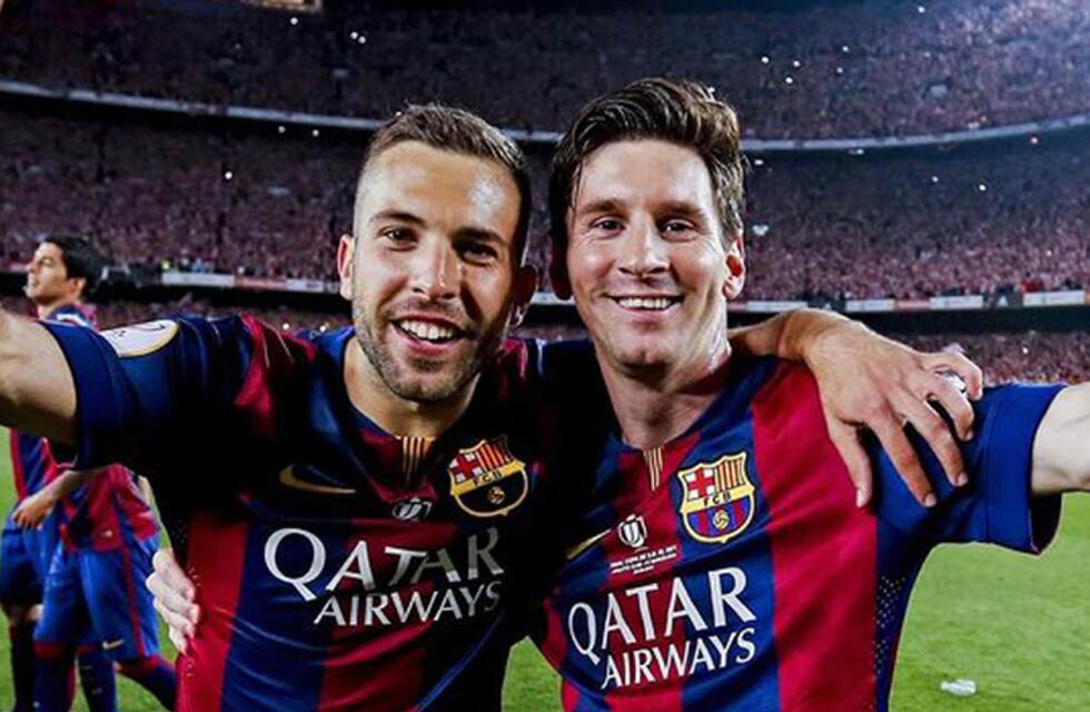 Lionel Messi conmovió a hinchas de Barcelona con su mensaje para Jordi Alba