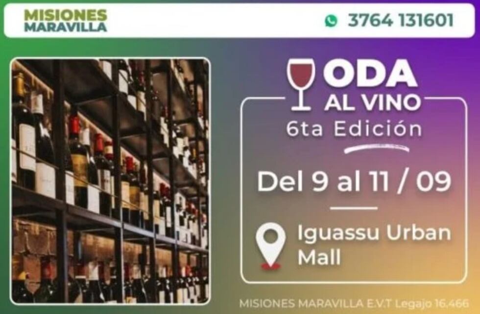 Gozá de una experiencia única y maravillosa con “Oda al Vino” de Misiones Maravilla EVT