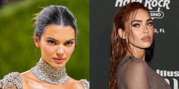 Vestidos transparentes y ropa interior a la vista: esta es la tendencia a la que ya se subieron Kendall Jenner y Megan Fox.