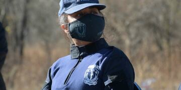 Las siete mujeres completaron las capacitaciones para formar parte del equipo táctico provincial.