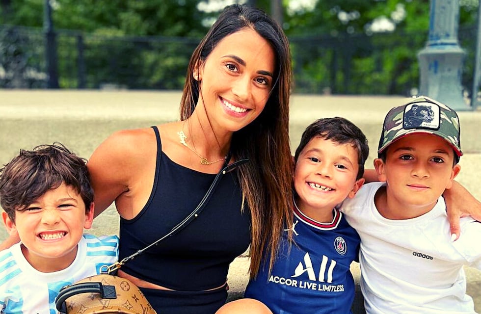 Antonela Roccuzzo mostró las habilidades creativas de Thiago Messi y sorprendió a sus seguidores