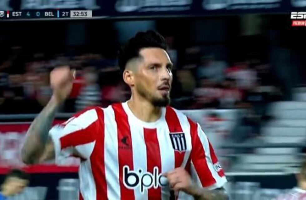 Video: El golazo del “Principito” Sosa para sellar la goleada por 4 a 0 de Estudiantes a Belgrano