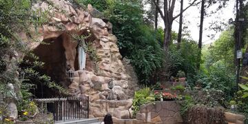 La Virgen de Lourdes en Alta Gracia (Gentileza).