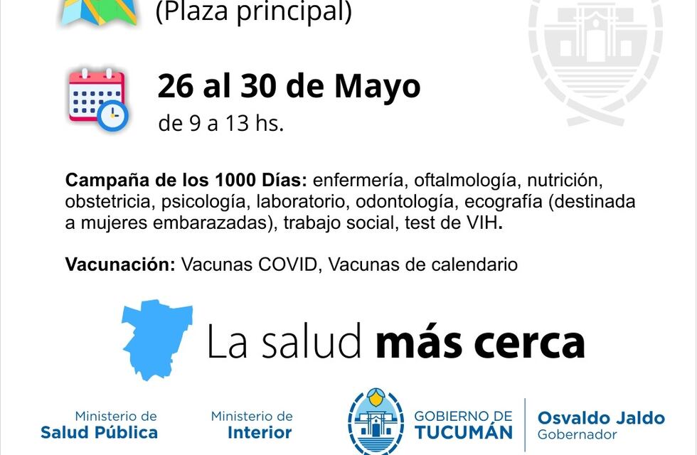 La Ruta de la Embarazada y el Niño llega a Banda del Río Salí