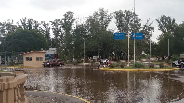 Así se encuentra la Costanera de Concordia.