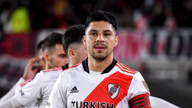 Enzo Pérez y el Cacique Medina se dijeron de todo.