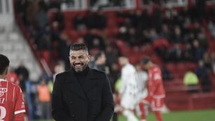 Javier Gandolfi, orgulloso y feliz con la campaña de Talleres (Federico López Claro)